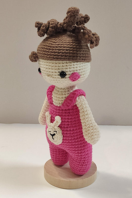 Handmade Crochet Lora | Cotton Amigurumi Doll